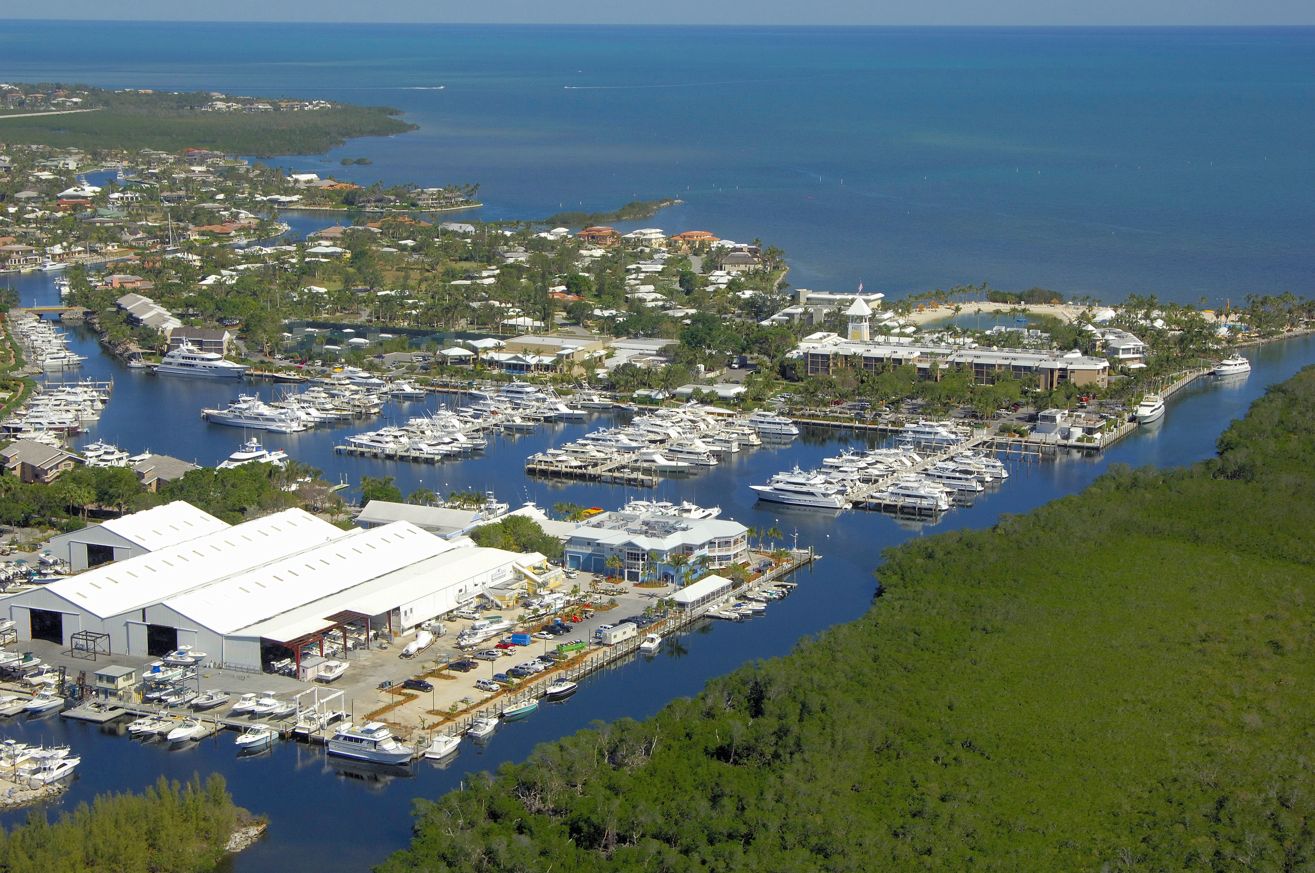 Marina view at Ocean Reef Club